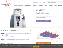 Tablet Screenshot of medicaltech.cz
